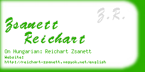 zsanett reichart business card